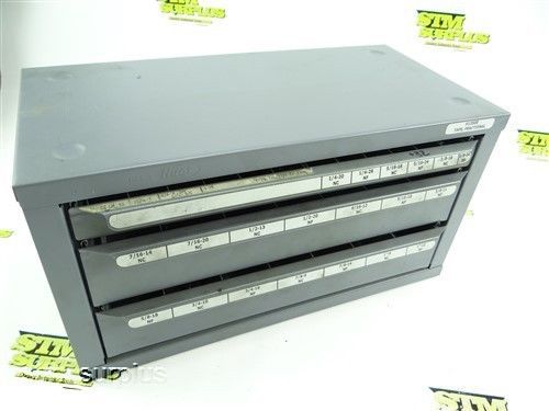 Loaded! huot fractional tap index model 13500 bench top steel case for sale