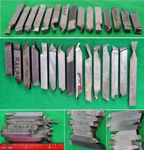 15 Cobalt Alloy 1/4&#034; Mini Lathe Bits Sherline Unimat Machinist Gunsmith Tool Lot