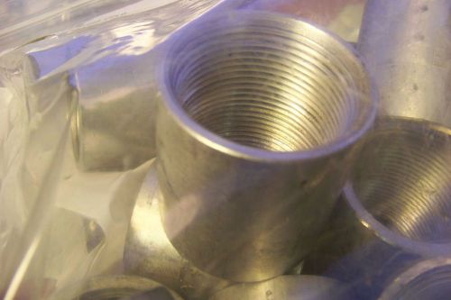 New 1 1/4&#034; aluminum rigid conduit coupling for sale