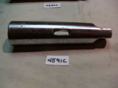 (#4591C) Used No.1 to No.4 Morse Taper Drill Sleeve or Adaptor