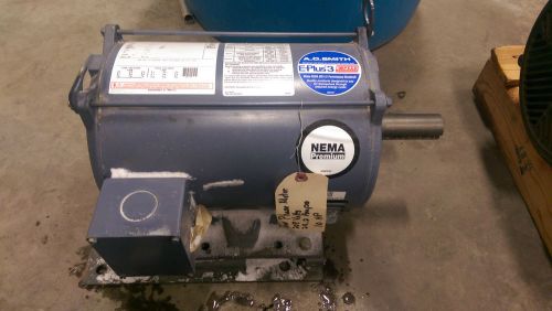 Ao smith e397/7-050123-01-03 10hp continuous duty electric motor 230-460 for sale