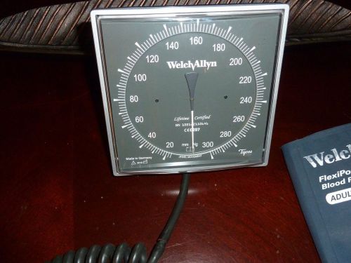 Welch allyn tycos wall mount blood pressure cuff. adult size 11, 7670-01 for sale