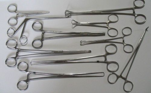 Forceps Hospital Grade Instruments 10 Pairs all different!