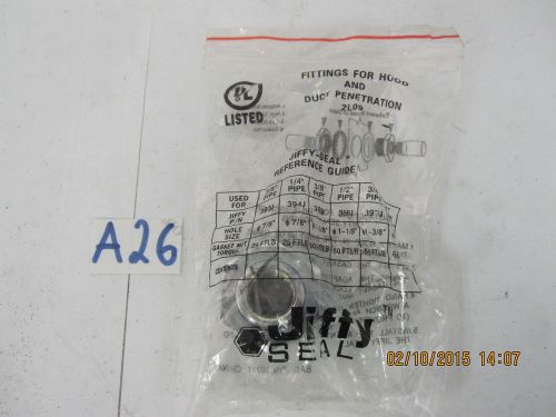 QUICK SEALS - Jiffy Seal-Fast #395J for 3/8&#034; Pipe x 1 1/8&#034; Hole &#034;5 Pieces&#034;