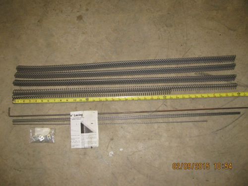 Flexco alligator belt lacing # 27s - 36  (in stainless steel and 3 feet wide) for sale