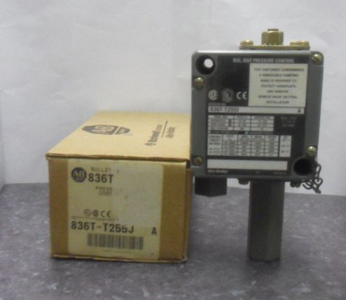New Allen Bradley 836T-T255J Pressure Control Switch Series A NIB