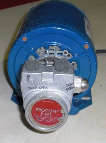 Procon stainless steel pump with motor 100 gph 99 psi  103a100g32bc099 for sale