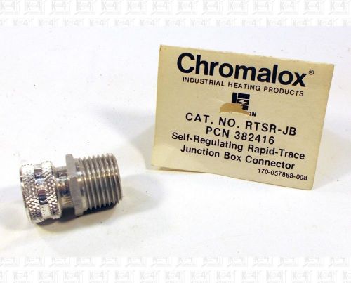 Chromalox rapid-trace heating cable junction box connector rtsr-jb pcn 382416 for sale