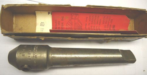 Weldon 1/2&#034; tool holder no. 9 brown &amp; sharpe taper shank # 9 b&amp;s for sale