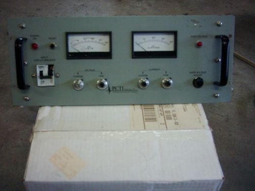 PCTI DC30-40-230-SF DC Power Supply  0-30V 0-40A 220v 230 VAC input broken
