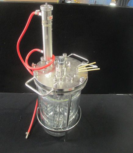#K478 Bioreactor Vessel Glass Mixer Stand 4 Liter Column