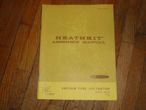 heathkit vacuum tube voltmeter manual model im-28