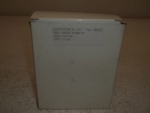 ELECTRO METERS 45-AAAX-300 0-300 METER *NEW IN A BOX*