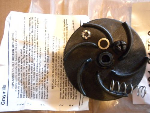 1ct.graymills &#034;new&#034; 401-21788  agitator double  impeller replacement kit for sale