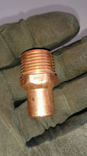 NIBCO 9030600 Male Adapter Copper X Male - 1/2&#034; (lot of ten)