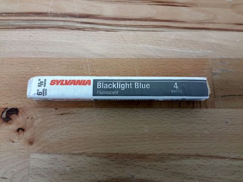 Sylvania 20425 4w f4 t5 blacklight blue fluorescent tube lamp or surgical endo for sale