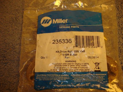 Miller Electric 235336 Drive Roll Kit .035/.045 V-GR 4 Rollers