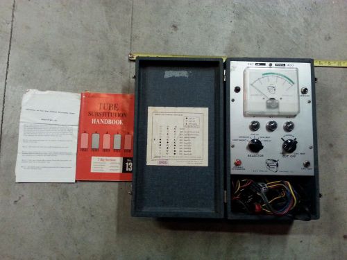 Vintage B &amp; K Model 400 Tester Rejuvenator Cathode Ray Tube CRT with Manual