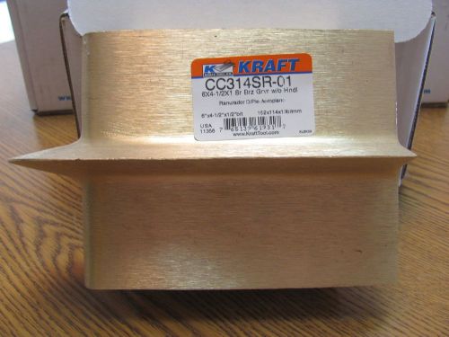 Kraft Tool 6&#034; X 4-1/2&#034; X 1&#034; Side Railer Groover W/O Handle CC314SR-01