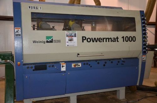 Weinig Powermat 1000 12&#034; X 8&#034; Capacity