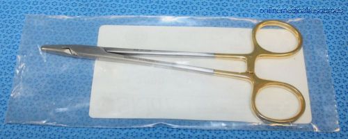 SKLAR 6&#034; Mayo Hegar Needle Holder Forceps T/C Gold Handle German 21-2060