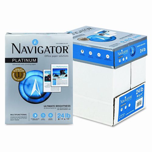Soporcel North America Navigator Platinum Paper, 99 Brightness, 2500/Carton
