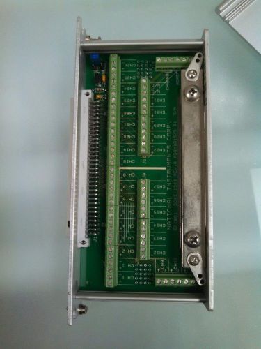 National instruments scxi-1300 connection board with temp sensor for sale