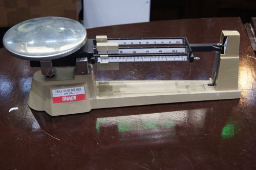 Ohaus triple beam scale for sale
