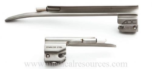 Adc miller fiber optic laryngoscope blade, #4 for sale