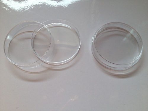 10pcs Polystyrene Petri Dishes with Lids 60mm,Sterilized