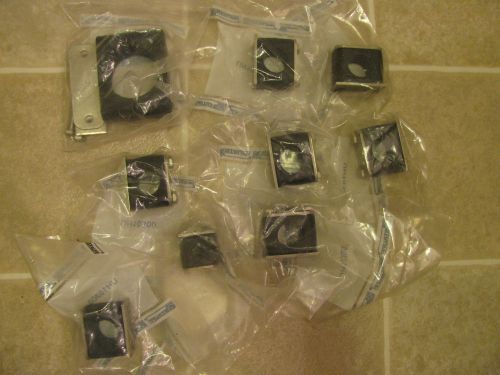 Lot of 9 stauff pipe clamps nr hose 1/4&#039;&#039; 1&#039;&#039; 2&#039;&#039; for sale