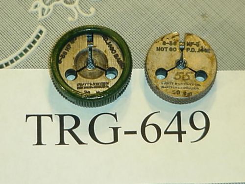 Thread Ring Gage Set 8-36 NO &amp; NOGO TRG-649