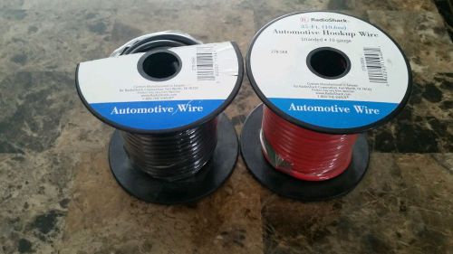 35-Ft. Black/Red Automotive Hookup Wire (10AWG) Brand New