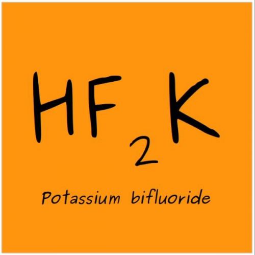 Potassium bifluoride, pure reagent, 20g, CAS number: 7789-29-9