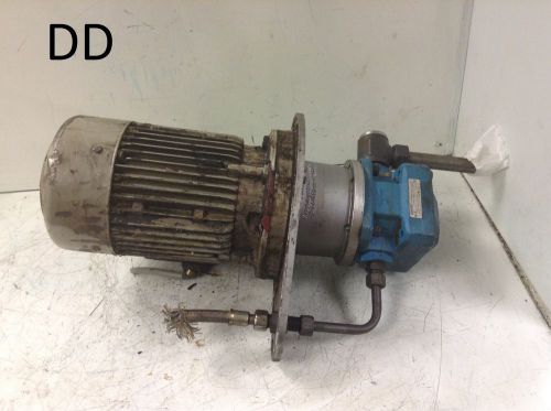 Vickers hydraulic gear pump gpa2-10-e w/ 1.5 kw dietz motor 220/380 vac for sale