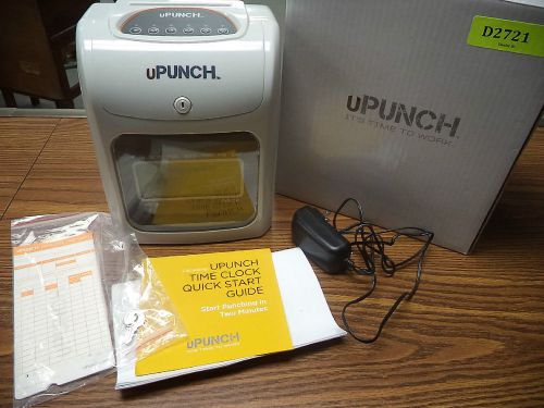 uPUNCH TIME CLOCK - HN4000 Electric Time Clock System - Never Used w/ Box