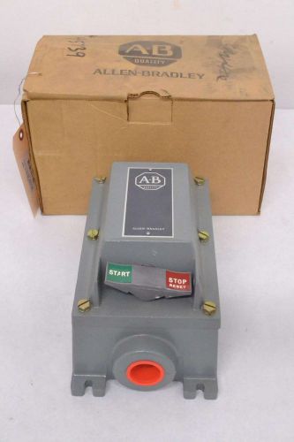 Allen bradley 609-bex 240v 1ph manual motor starter switch 3hp  b413464 for sale
