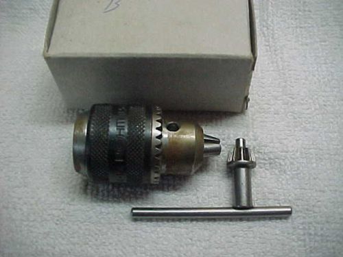 Unimat sl or db miniature lathe drill chuck and key for sale