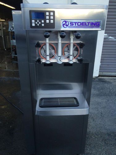 2010 stoelting f231 soft serve frozen yogurt ice cream machine warranty 1ph air for sale