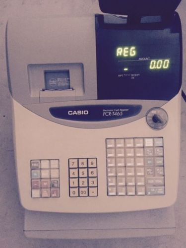 CASIO ELECTRONIC CASH REGISTER PCR-T465