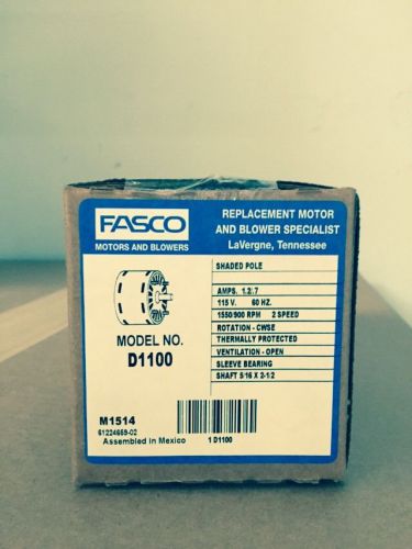 Fasco Motor D1100