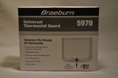 Braeburn 5970 Universal Thermostat Guard New in Box