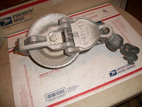 Used Sherman &amp; Reilley, Inc Aluminum Industrial Pulley XS-100-B Nice