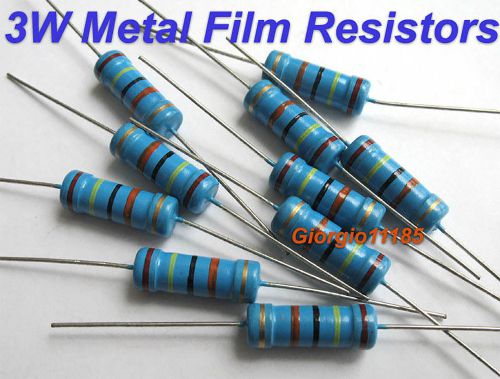 10pcs Resistors 22K Ohms 3W 1% Metal Film Resistors