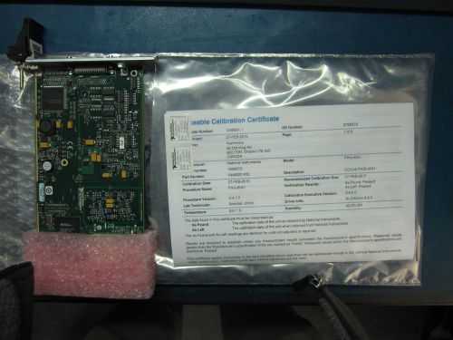 National Instruments NI PXIe-6341 X Series Data Acquisition Module
