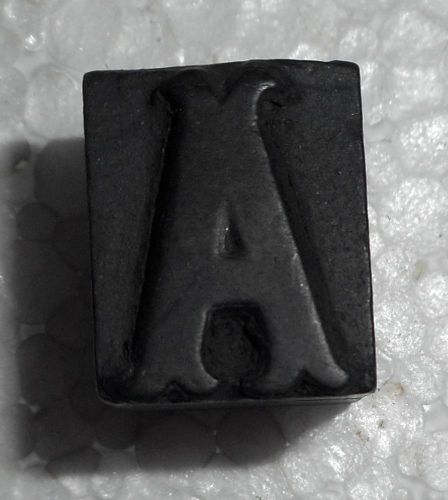 Letterpress Letter &#034;A&#034; Wood Type Printers Block Typography.In851