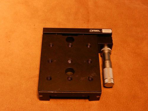 Oriel 16031 linear x axis motion stage       newport laser optics for sale