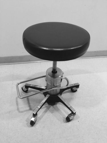 Surgical Stool. Foot Pump Height adjust. Hands Free Foot Operation
