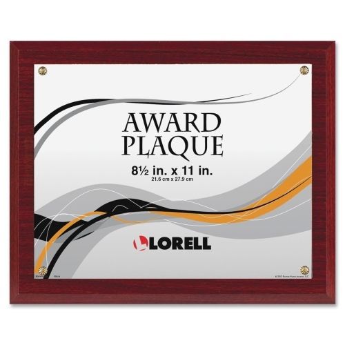 Lorell Mahogany Certificate Award-a-Plaque - 8.50&#034; x 11&#034; - Mahogany - LLR31887