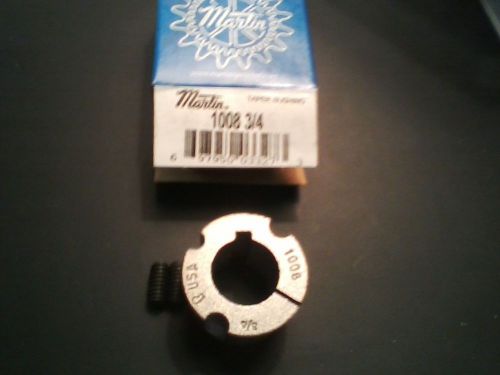 Martin tapered bushing 1008 3/4 bore new for sale